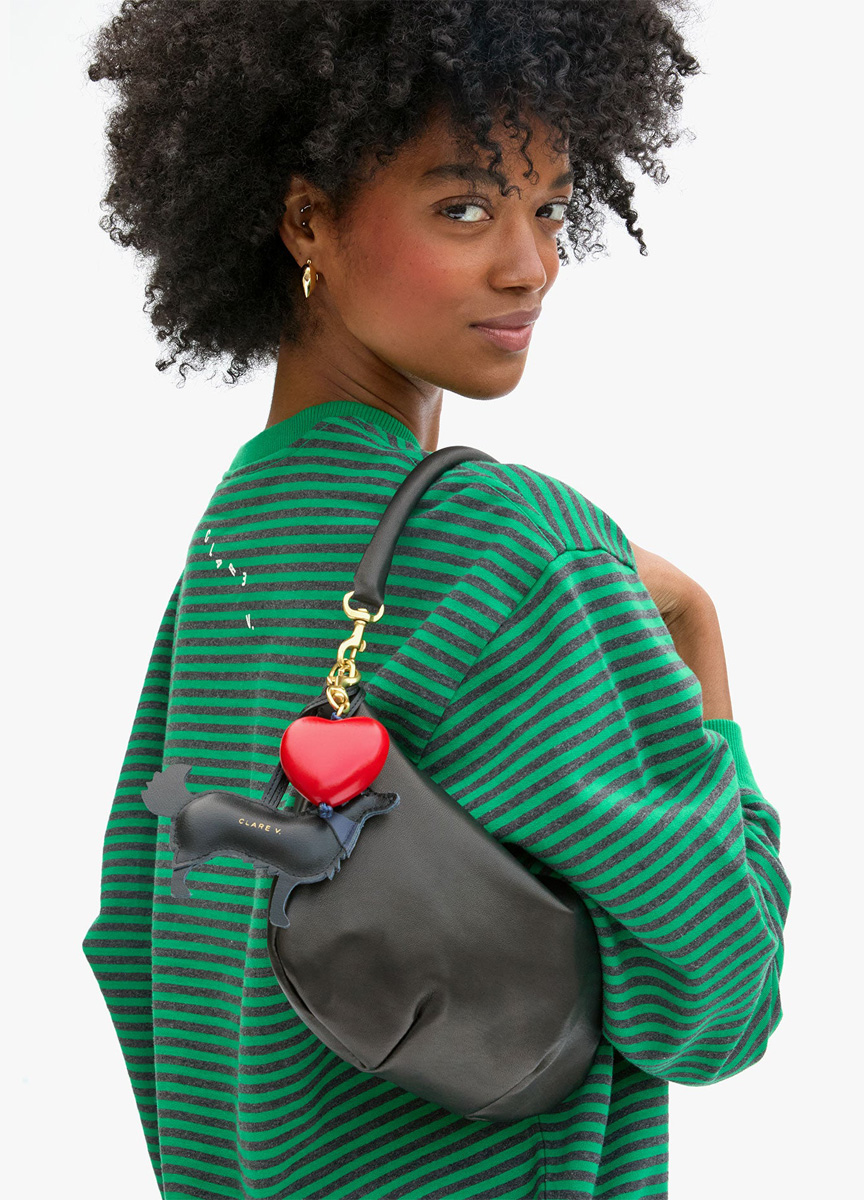 愛心吊飾鑰匙圈